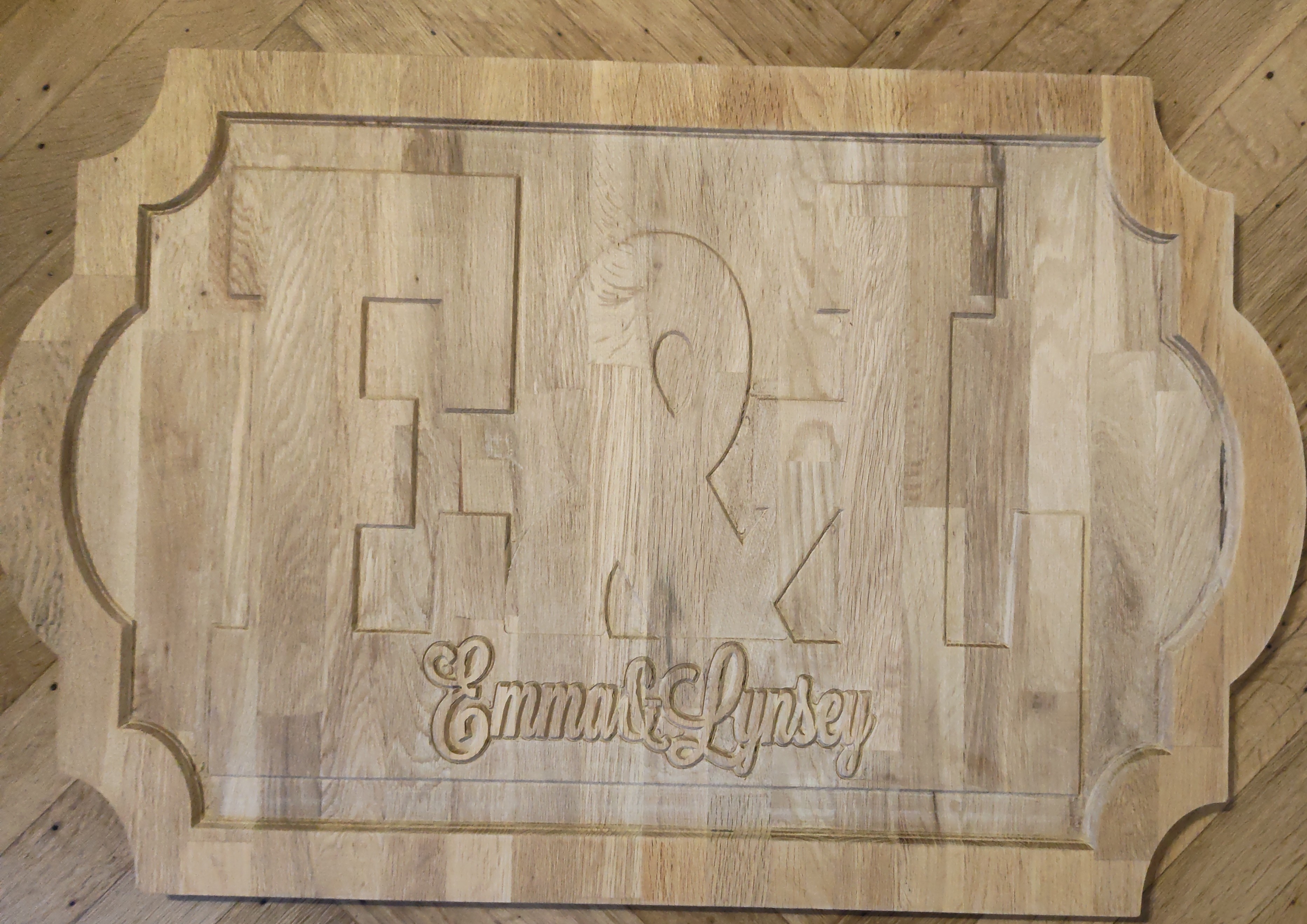 CNC Carved Sign
